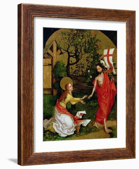 Altarpiece of the Dominicans: Noli Me Tangere, circa 1470-80-Martin Schongauer-Framed Giclee Print