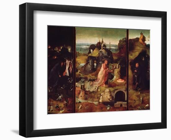 Altarpiece of the Hermits-Hieronymus Bosch-Framed Giclee Print