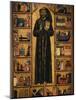 Altarpiece with Life of Saint Francis of Assisi-Tuscan School-Mounted Photographic Print