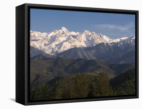 Altau Range, Almaty, Kazakhstan, Central Asia-Michael Runkel-Framed Premier Image Canvas