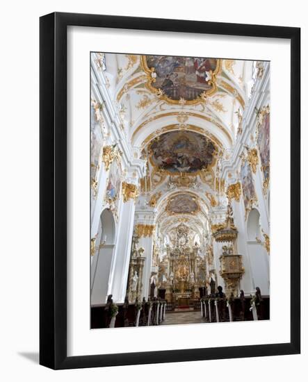 Alte Kapelle, Regensburg, UNESCO World Heritage Site, Bavaria, Germany, Europe-Michael Snell-Framed Photographic Print