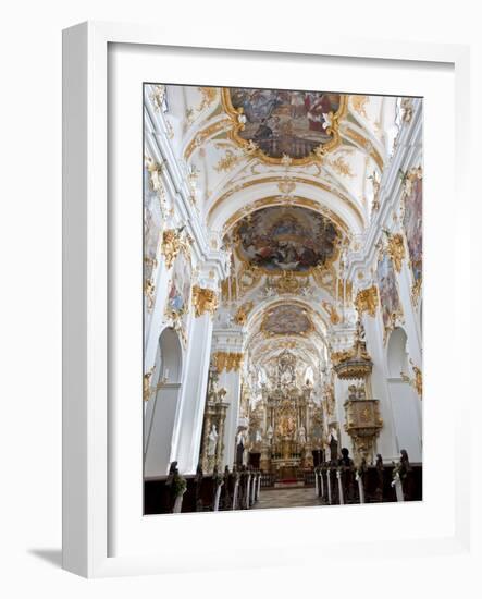 Alte Kapelle, Regensburg, UNESCO World Heritage Site, Bavaria, Germany, Europe-Michael Snell-Framed Photographic Print