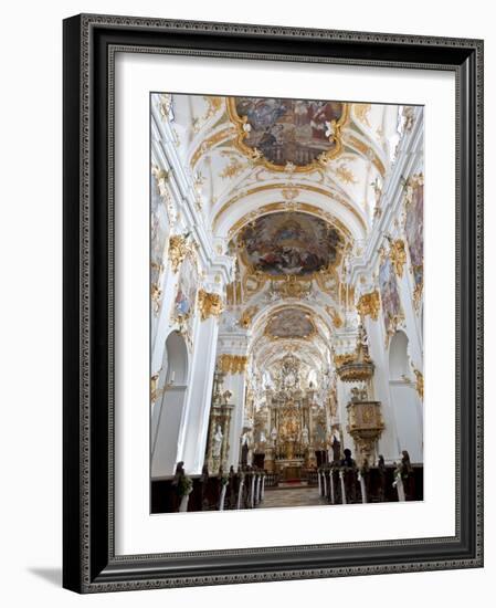 Alte Kapelle, Regensburg, UNESCO World Heritage Site, Bavaria, Germany, Europe-Michael Snell-Framed Photographic Print