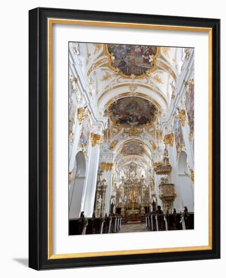 Alte Kapelle, Regensburg, UNESCO World Heritage Site, Bavaria, Germany, Europe-Michael Snell-Framed Photographic Print