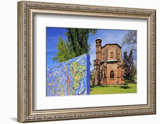 Alter Turm (Old Tower), Mettlach, Saarland, Germany, Europe-Hans-Peter Merten-Framed Photographic Print