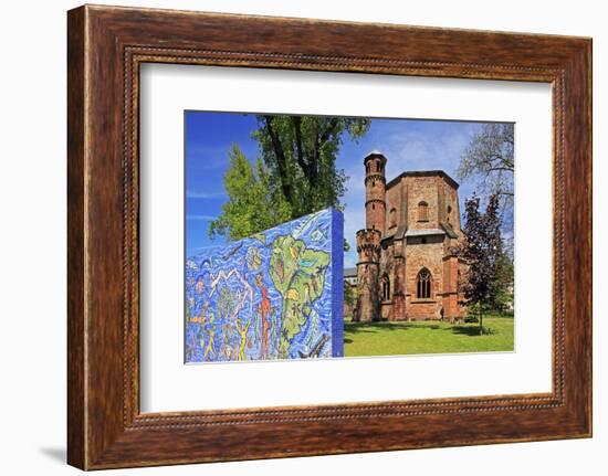 Alter Turm (Old Tower), Mettlach, Saarland, Germany, Europe-Hans-Peter Merten-Framed Photographic Print