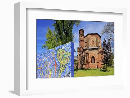 Alter Turm (Old Tower), Mettlach, Saarland, Germany, Europe-Hans-Peter Merten-Framed Photographic Print