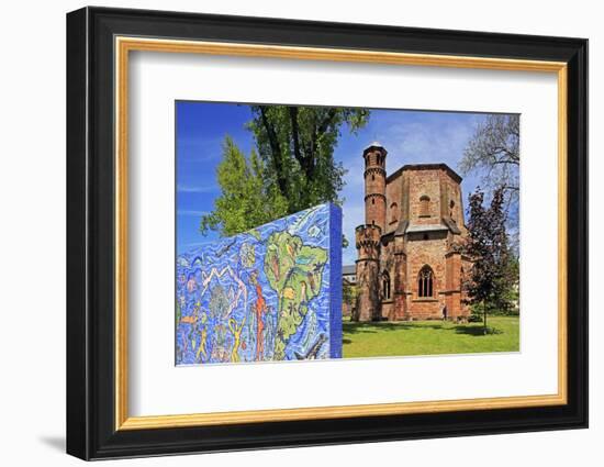 Alter Turm (Old Tower), Mettlach, Saarland, Germany, Europe-Hans-Peter Merten-Framed Photographic Print