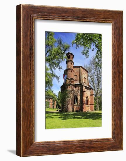 Alter Turm (Old Tower), Mettlach, Saarland, Germany, Europe-Hans-Peter Merten-Framed Photographic Print