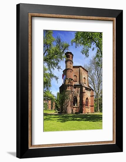 Alter Turm (Old Tower), Mettlach, Saarland, Germany, Europe-Hans-Peter Merten-Framed Photographic Print