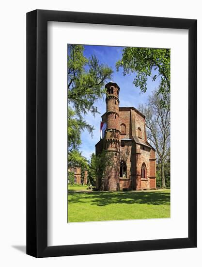 Alter Turm (Old Tower), Mettlach, Saarland, Germany, Europe-Hans-Peter Merten-Framed Photographic Print