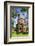 Alter Turm (Old Tower), Mettlach, Saarland, Germany, Europe-Hans-Peter Merten-Framed Photographic Print