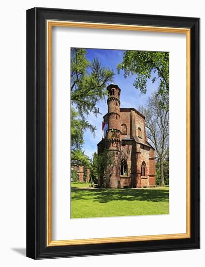 Alter Turm (Old Tower), Mettlach, Saarland, Germany, Europe-Hans-Peter Merten-Framed Photographic Print