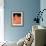 Altered Portrait of Woman Orange Modern Art-The Art Concept-Framed Photographic Print displayed on a wall