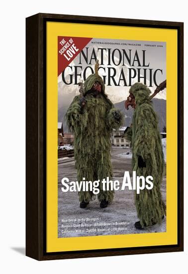 Alternate Cover of the February, 2006 National Geographic Magazine-Melissa Farlow-Framed Premier Image Canvas