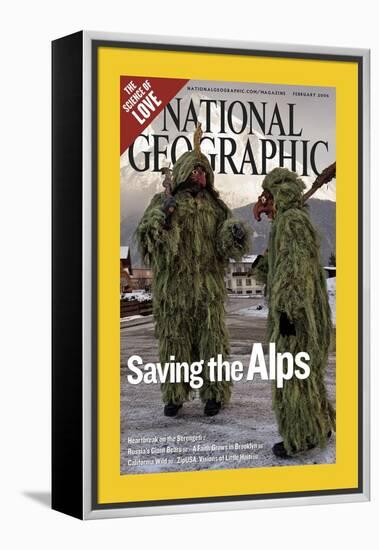 Alternate Cover of the February, 2006 National Geographic Magazine-Melissa Farlow-Framed Premier Image Canvas