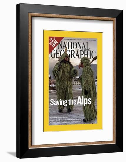 Alternate Cover of the February, 2006 National Geographic Magazine-Melissa Farlow-Framed Photographic Print