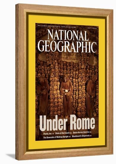 Alternate Cover of the July, 2006 National Geographic Magazine-Stephen Alvarez-Framed Premier Image Canvas