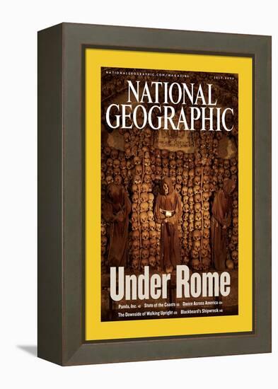 Alternate Cover of the July, 2006 National Geographic Magazine-Stephen Alvarez-Framed Premier Image Canvas