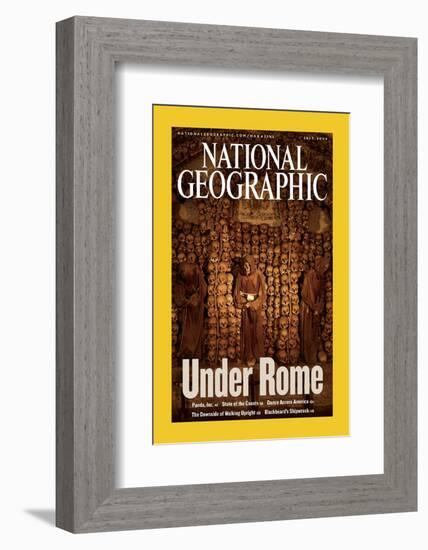 Alternate Cover of the July, 2006 National Geographic Magazine-Stephen Alvarez-Framed Photographic Print