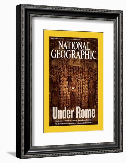 Alternate Cover of the July, 2006 National Geographic Magazine-Stephen Alvarez-Framed Photographic Print