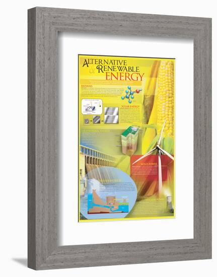 Alternative Renewable Energy-null-Framed Premium Giclee Print