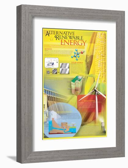 Alternative Renewable Energy-null-Framed Art Print