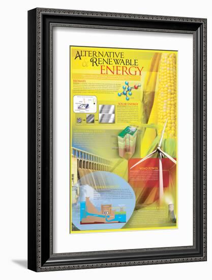 Alternative Renewable Energy-null-Framed Art Print