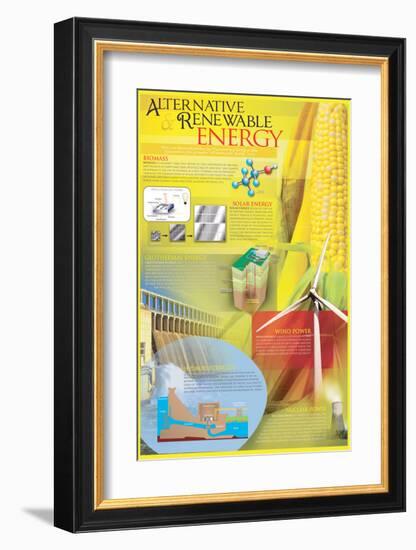 Alternative Renewable Energy-null-Framed Art Print