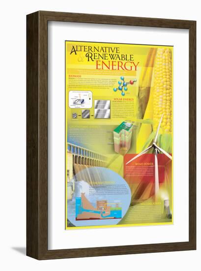 Alternative Renewable Energy-null-Framed Art Print