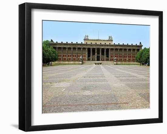 Altes Museum, the Old Museum, Berlin, 1825-Karl Friedrich Schinkel-Framed Giclee Print