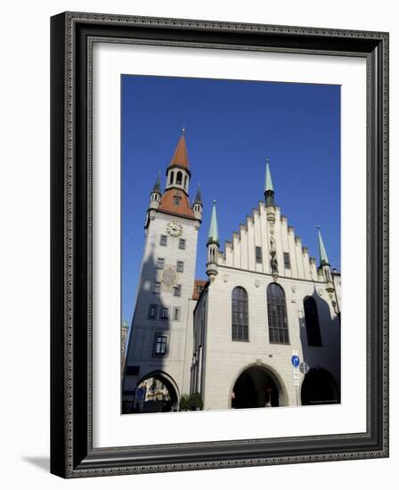 Altes Rathaus (Old Town Hall), Marienplatz, Munich (Munchen), Bavaria (Bayern), Germany-Gary Cook-Framed Photographic Print