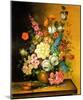 Altmeisterliche Blumen-Corrado Pila-Mounted Art Print