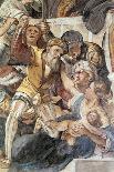 Massacre of Innocents, Detail from Life of Jesus, Fresco Painted in 1516-1517-Altobello Melone-Framed Giclee Print
