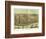 Alton, Illinois - Panoramic Map-Lantern Press-Framed Premium Giclee Print