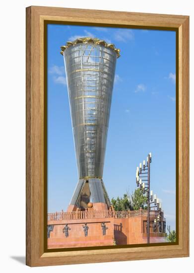 Altyn Shanyrak monument, Independence Park, Shymkent, South Region, Kazakhstan, Central Asia, Asia-G&M Therin-Weise-Framed Premier Image Canvas