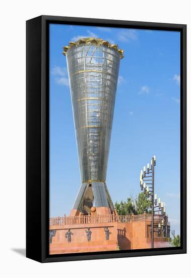 Altyn Shanyrak monument, Independence Park, Shymkent, South Region, Kazakhstan, Central Asia, Asia-G&M Therin-Weise-Framed Premier Image Canvas