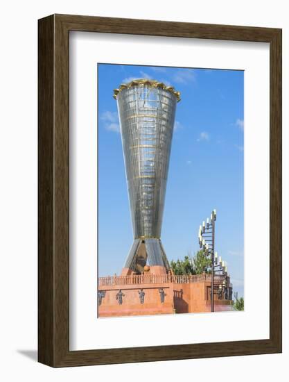 Altyn Shanyrak monument, Independence Park, Shymkent, South Region, Kazakhstan, Central Asia, Asia-G&M Therin-Weise-Framed Photographic Print