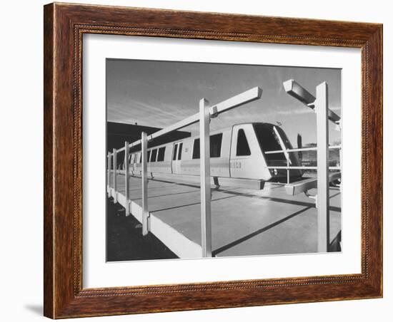 Aluminum Car of New Bay Area Rapid Transit to Open in 1969-John Dominis-Framed Photographic Print