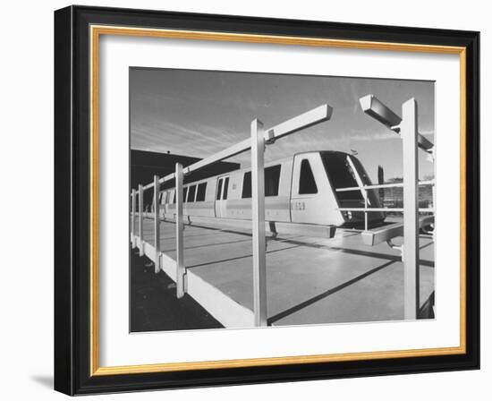 Aluminum Car of New Bay Area Rapid Transit to Open in 1969-John Dominis-Framed Photographic Print