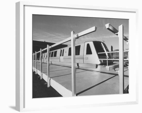 Aluminum Car of New Bay Area Rapid Transit to Open in 1969-John Dominis-Framed Photographic Print