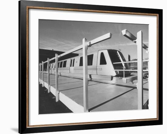 Aluminum Car of New Bay Area Rapid Transit to Open in 1969-John Dominis-Framed Photographic Print