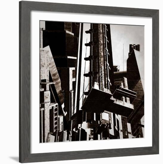 Aluminum City 4-Jean-François Dupuis-Framed Art Print