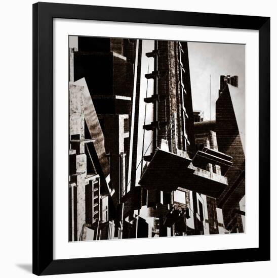 Aluminum City 4-Jean-François Dupuis-Framed Art Print