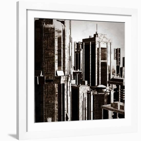 Aluminum City 6-Jean-François Dupuis-Framed Art Print