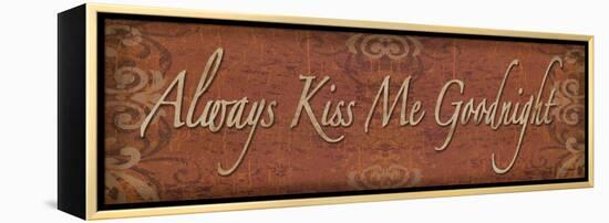 Always Kiss Me Goodnight - Mini-Todd Williams-Framed Premier Image Canvas