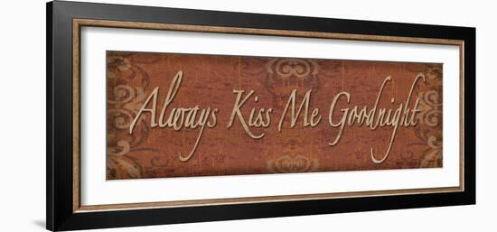 Always Kiss Me Goodnight - Mini-Todd Williams-Framed Photographic Print