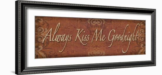 Always Kiss Me Goodnight - Mini-Todd Williams-Framed Photographic Print