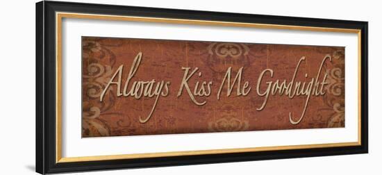 Always Kiss Me Goodnight - Mini-Todd Williams-Framed Photographic Print