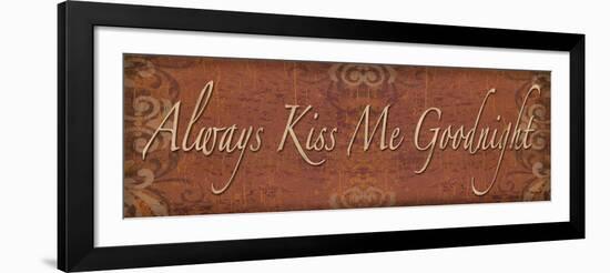 Always Kiss Me Goodnight-Todd Williams-Framed Art Print